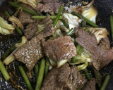 牛肉とニンニクの芽の焼肉炒め作り方4写真