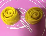 花のような中華饅頭✿カボチャマントウ✿作り方14写真