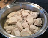 ❤️鶏肉の柚子胡椒だれ作り方3写真