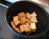 簡単！倹約！鶏皮と厚揚げの簡単煮作り方4写真