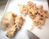 簡単！倹約！鶏皮と厚揚げの簡単煮作り方3写真