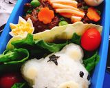 半熟卵といろいろ野菜のキーマカレー作り方1写真