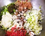 自己流☆お好み焼き★作り方1写真