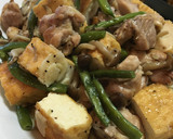 鶏肉と厚揚げの塩にんにく炒め作り方8写真