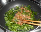 ニラと納豆チャーハン作り方2写真