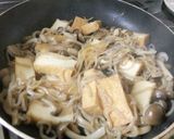 厚揚げとしめじと糸こん作り方8写真