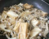厚揚げとしめじと糸こん作り方9写真