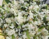 壬生菜ｏｒ京菜の浅漬けで♪菜飯おにぎり作り方3写真