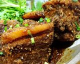 擂り胡麻たっぷり砂糖味醂なし胡麻味噌角煮作り方22写真