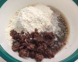 黒糖小豆ドライフルーツ蒸しパン作り方2写真