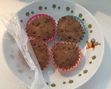 黒糖小豆ドライフルーツ蒸しパン作り方11写真