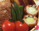 お弁当に！顔付ちくわきゅうり作り方5写真