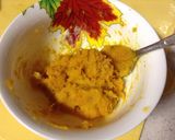 かぼちゃサラダと納豆のトースト作り方1写真