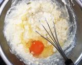 ♡簡単♡旨いベイクドチーズケーキタルト♡作り方2写真