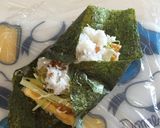 餃子の王将でおにぎらず作り方5写真