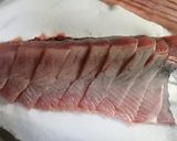 鰹のベーコン巻き焼作り方2写真