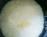残った鶏の茹で汁で美味しいご飯☆作り方2写真
