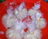 ゴマ豆腐　茶巾絞り作り方8写真