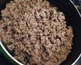 水菜と肉そぼろとCheezaサラダ作り方2写真