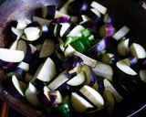 なすとピーマンと身欠きにしんの甘味噌煮作り方3写真