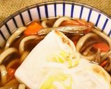 お餅２つでも120円くらい！力うどん❗作り方3写真