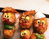 結婚記念日にキャラコロッケでデコりました作り方10写真