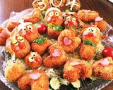 結婚記念日にキャラコロッケでデコりました作り方11写真