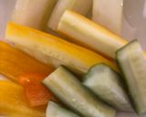 ぽりぽり美味しい夏野菜の彩りピクルス😋作り方8写真