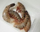 野菜と海老のバター醤油炒め作り方1写真