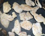 ササミとキノコの卵黄ソース焼き作り方6写真