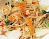 野菜と海老のバター醤油炒め作り方6写真