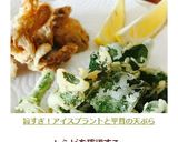 旨すぎ☆アイスプラントと平茸の天ぷら作り方12写真