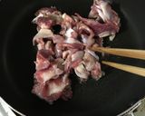 捨てないで！砂肝の銀皮炒め作り方2写真