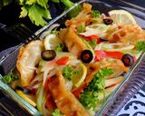 香味野菜×揚げ餃子のハニーマリネ☆作り方4写真
