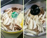 作り置き　【キノコの酒蒸し】作り方2写真