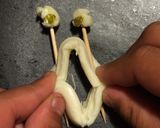 さけるチーズで宇宙人作り方5写真