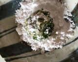 餃子の余った具で〜ゴーヤの焼きシュウマイ作り方2写真