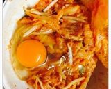 大っきいお揚げさんの鶏おかず作り方2写真