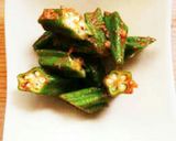 簡単１品おかず*旨辛！！オクラ作り方7写真