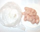 簡単！肉じゃがのゴマまぶし♪鶏肉じゃが芋作り方2写真