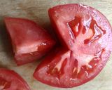 トマトのゴマ和え作り方5写真