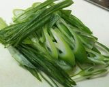 豚肉と水菜のうどん作り方2写真