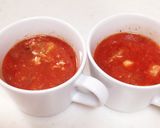 レンジで簡単☆さば缶トマトスープ作り方3写真