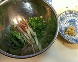 鰹の刺し身で、冷やしねこまんま(ФωФ)作り方3写真