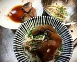 鰹の刺し身で、冷やしねこまんま(ФωФ)作り方5写真
