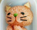 キャラ弁　きよらのCM「ねびぇ編」ねこ♡作り方5写真