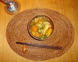 疲労回復＆ツル肌☆夏のほうとう餃子スープ作り方15写真