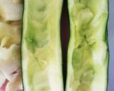 ズッキーニまるごとグラタン作り方1写真