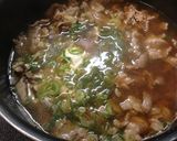 シェフ直伝！大阪名物　千とせ風肉すい作り方7写真