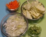 豚肉と野菜のコク旨炒め作り方1写真